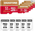 【5-Years Data Recovery】 GIGASTONE 32GB Micro SD Card 5-Pack, 4K Camera Pro by Gigastone