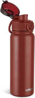 GOPPUS 20 Oz Insulated Stainless Steel Water Bottle BPA-Free Sports Water Bottle by GOPPUS