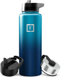 IRON °FLASK Camping & Hiking Hydration Flask - 40 oz Dark Night by IronFlask