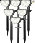 GKGG Solar Lights Outdoor Waterproof IP65, Solar Powered 76 LED 3 Lighting by GKGG