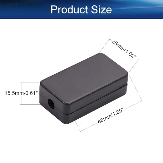 Auniwaig 10Pcs Electronic Project Junction Box Enclosure Plastic Arduino Case - Image 2