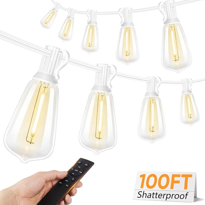Brightever 100FT Outdoor String Lights by Brightever