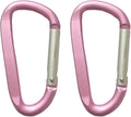 LESHIRY Large Carabiners Keychain 3" Aluminum D Shape Premium Durable D-Ring by LESHIRY