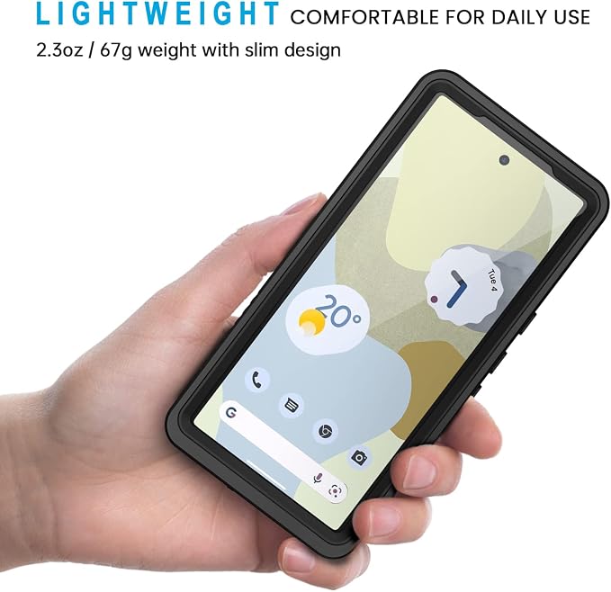 Lanhiem for Google Pixel 7 Case, IP68 Waterproof Dustproof - Image 2