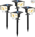 btfarm Solar Spot Lights Outdoor Waterproof, 4 Pack/3 Modes Motion Sensor Lights by btfarmdecorativelighting