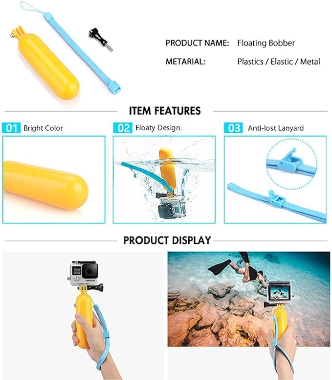 Reflex Camera 59-in-1 Action Camera Accessories Kit Compatible - Image 4