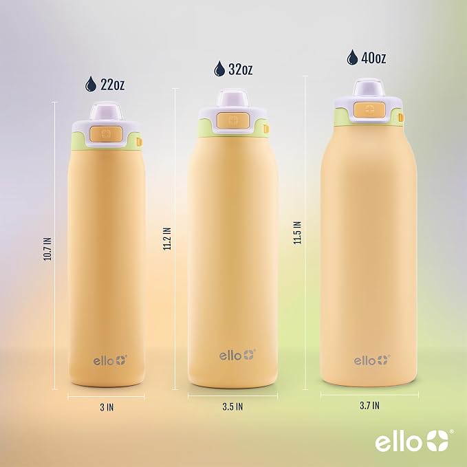 Ello Pop & Fill 22oz Stainless Steel Water Bottle - Image 6