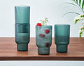 Shatterproof Acrylic Tall Drinking Glasses Set, European Style, Dishwasher Safe by Khen