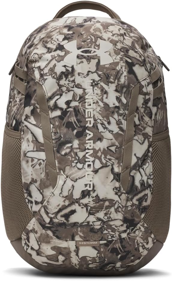 Under Armour Unisex Hustle 6.0 Backpack Taupe Dusk/Taupe Dusk/Summit White One by UnderArmour
