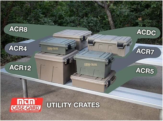 MTM ACR4-18 Ammo Crate Utility Box-Carry up to 65lbs of gear-Stackable design - Image 8