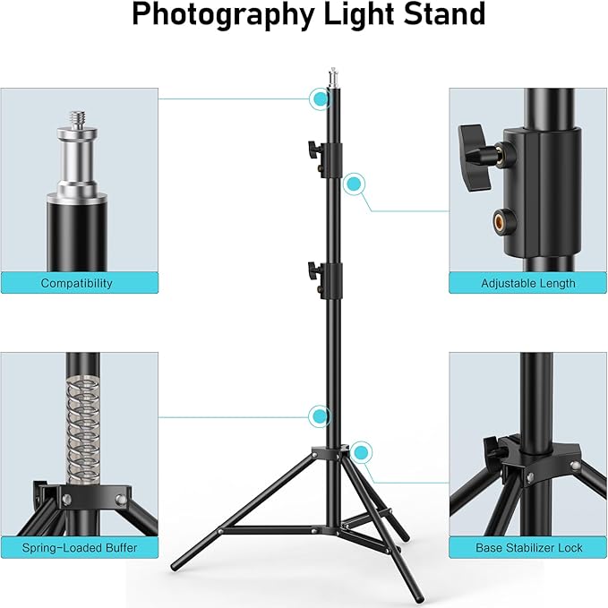 Photography Light Stand, Wedding Outdoor Video Shooting - Image 3