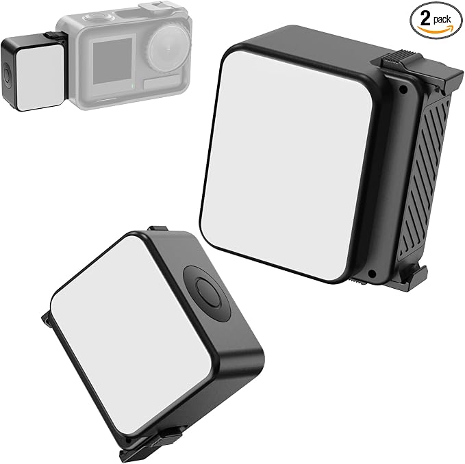 ULANZI LM18 2-Pack Vlogging Light Mini LED Action Camera Video Light Magnetic by ulanzi