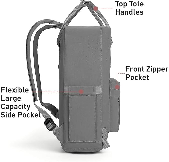 KALIDI Casual Laptop Backpack 15 Inches Classic Camping Rucksack Travel Outdoor - Image 5