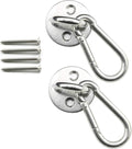heyous 2 Set M8 Suspension Ceiling Wall Mount U Hook Anchor Hanger Stainless by heyous