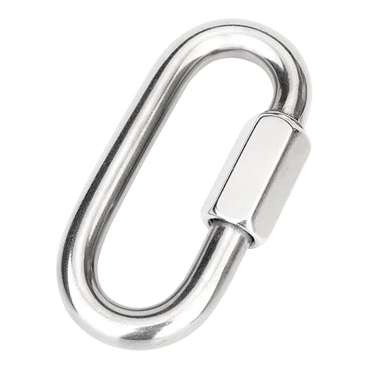 Chain Links, 3300LB Capacity Large Opening Chain Connector by Vmuter