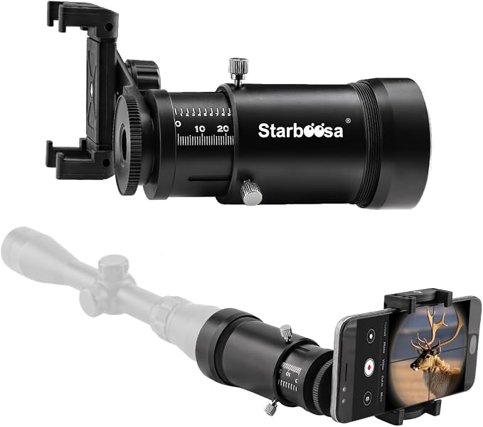 Adjustable Scope Camera Adapter – Custom-Fit Smartphone Mount by STARBOOSA