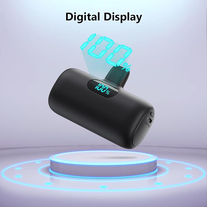 Mini Portable Charger for iPhone 14/13 Series, Upgraded 5000mAh PD Fast - Image 7