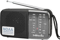 Portable AM FM Transistor Radio Battery Operated, NOAA Weather Radio by Snokauwa