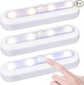 STAR-SPANGLED 3 Pack 7” Dimmable Push Tap Lights, Stick on LED Touch Lights AAA by STAR-SPANGLED