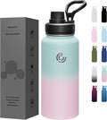 Sports Water Bottle 32oz, Insulated Water Bottle by coktik