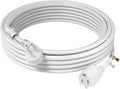 FIRMERST 1875W 15 Feet Extension Cord Heavy Duty 14 AWG Low Profile 15A W by FIRMERST