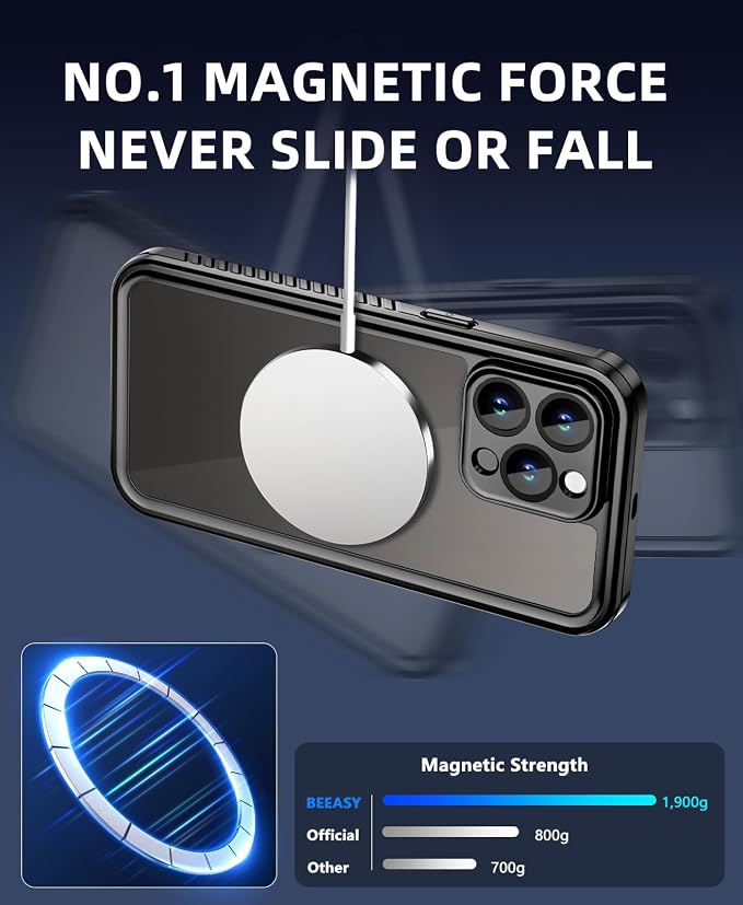 Beeasy for iPhone 14 Pro Waterproof Case - Image 6
