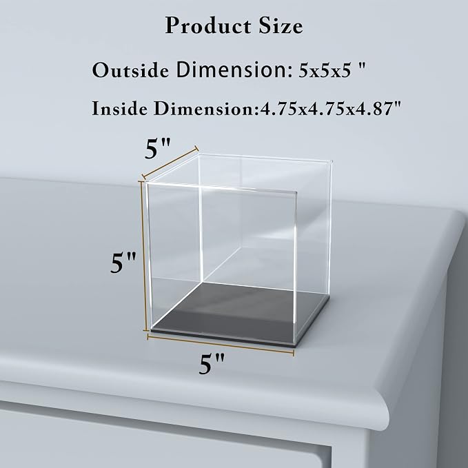 SVENJBB Acrylic Display Case, Self-Assembly Display Cases - Image 4