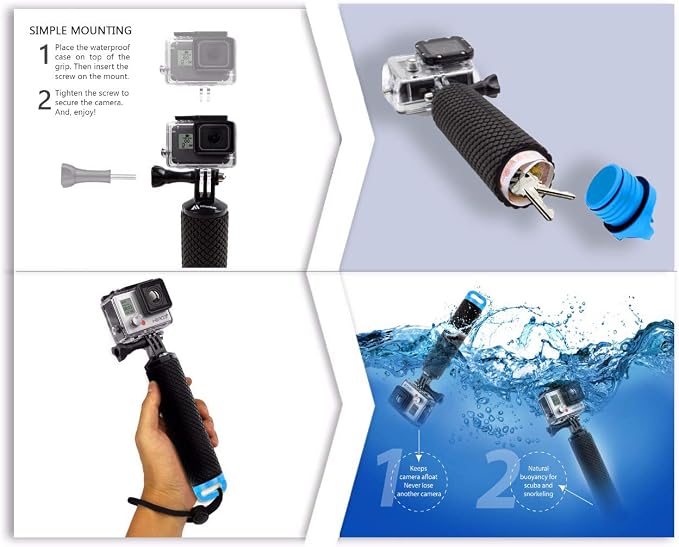 Floating Hand Grip Waterproof Monopod - Image 6
