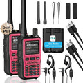 UV-5R Mini Ham Radio Handheld: Dual Band UHF VHF Two Way Radio Dual PTT by Unknown