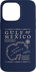 Gulf of Mexico 1672 Historic Map Case by Unknown
