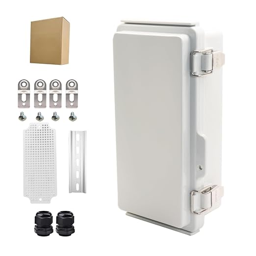 Outdoor Waterproof Electrical Box Junction Box Weatherproof IP67 ABS Plastic by YETLEBOX
