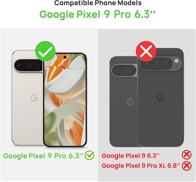 Lanhiem Pixel 9 Pro Case, IP68 Waterproof Dustproof Case - Image 2