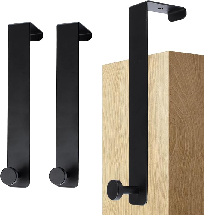 T-Shaped Over the Door Hooks by UFURMATE