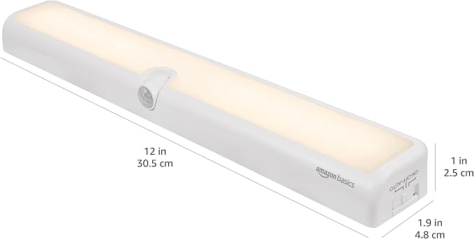 Amazon Basics LED Motion Sensor Light Bar, USB/Battery Operated, 250 Lumens - Image 7