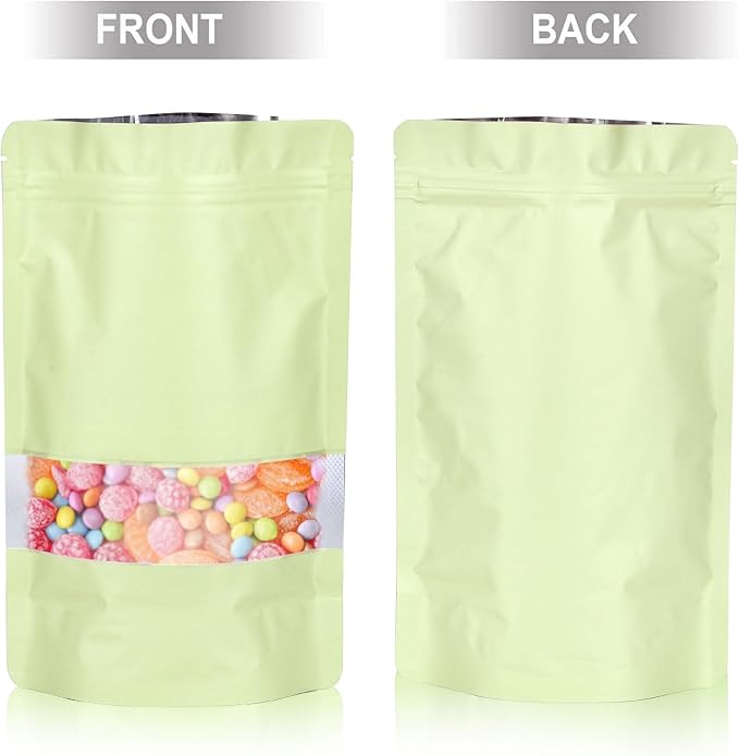 4.7"x7.8" 120pcs Mylar Bags for Food Storage, Smell Proof Bag - Image 4