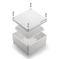 QILIPSU Outdoor Junction Box IP67 Waterproof Project Box ABS Plastic by QILIPSU