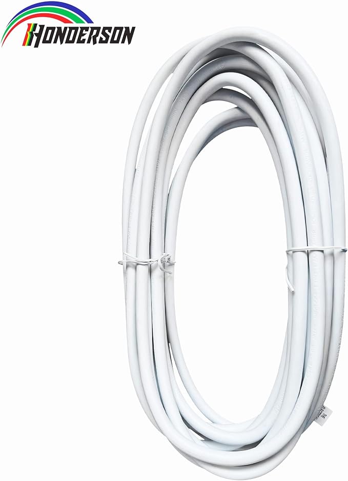 Indoor Outdoor Extension Cord Weatherproof, UL Certified, 16 Gauge 10FT White 3 - Image 2
