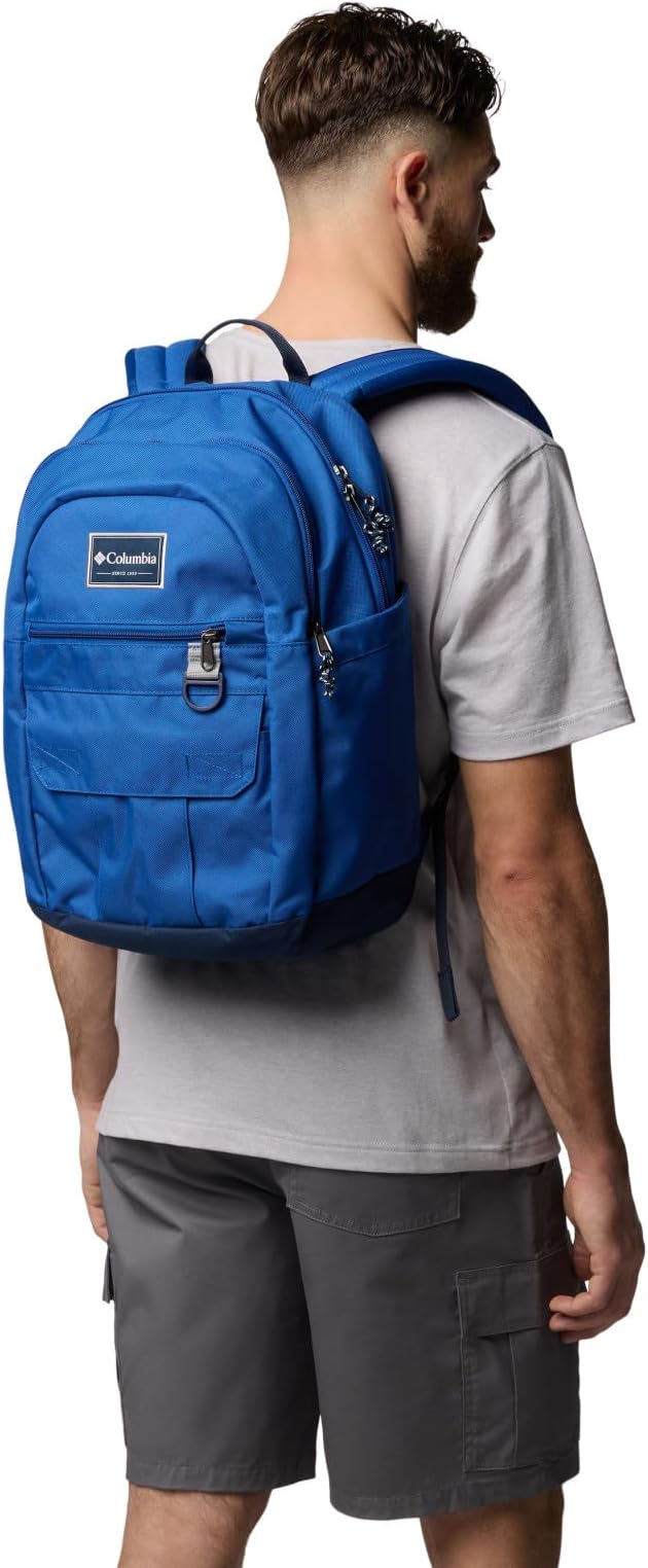 Columbia Unisex Buxton 26L Backpack, Mountain Blue/Collegiate Navy, One Size - Image 4