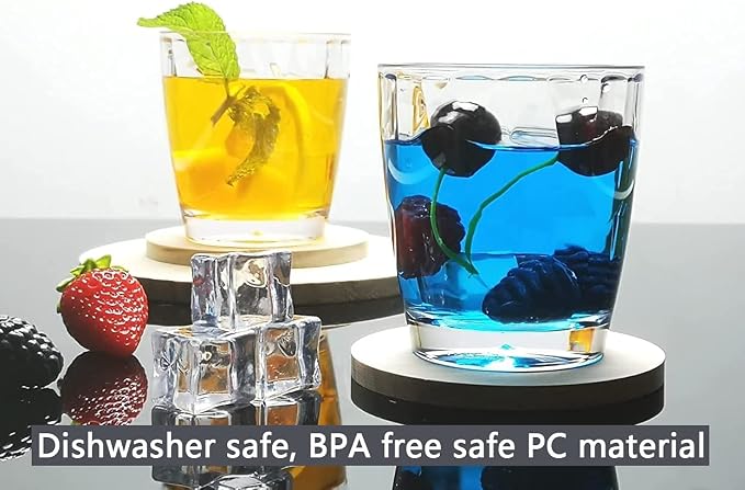 10 Oz Unbreakable Tritan Drinking Glasses Shatterproof Acrylic Glasses - Image 8
