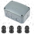 Outdoor Junction Box, Nineleaf IP66 Weatherproof Electrical Project Boxes by NineLeaf