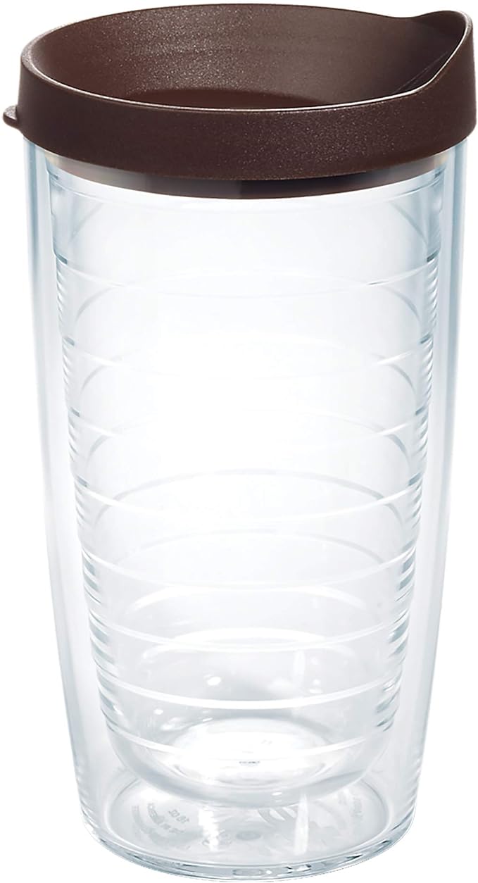 Tervis Clear & Colorful Lidded Made in USA Double Walled Insulated Tumbler by TervisTumblerCompany