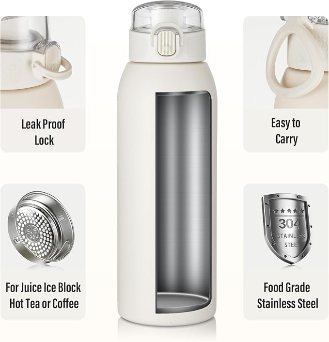 Insulated Water Bottle 24 oz - Image 5