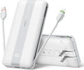 Fast Charging Power Bank, USB C Portable Charger Built-in Cables and Wall Plug by KeepYourLifeCharged%EF%BC%81