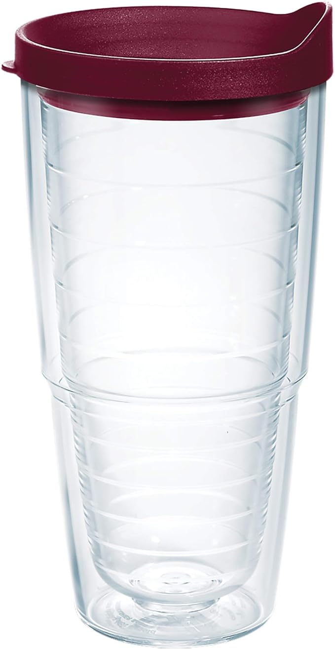 Tervis Clear & Colorful Lidded Made in USA Double Walled Insulated Tumbler by TervisTumblerCompany