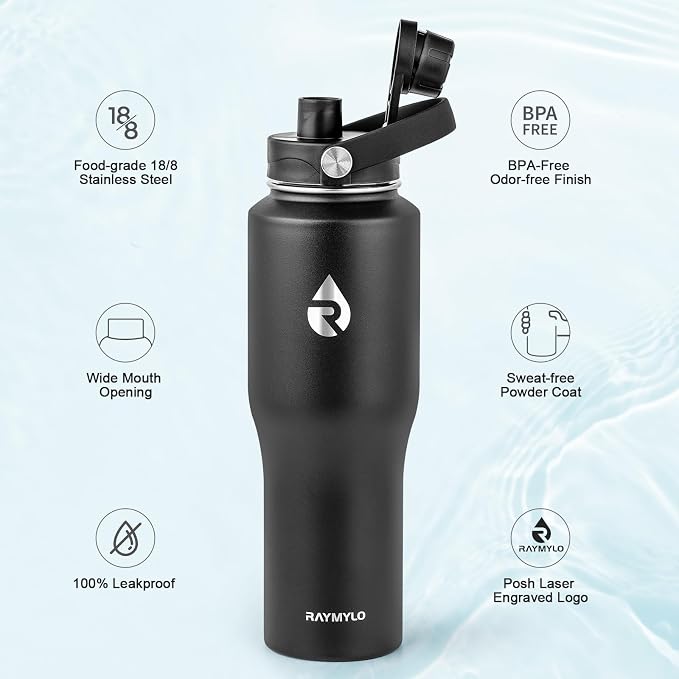 RAYMYLO 32 oz Insulated Water Bottle - Image 5