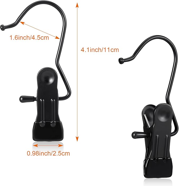 Hotop 36 Pieces Boot Hanger Clips - Image 2