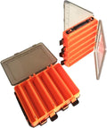 Fishing Tackle Box Set – 2-Pack Double-Sided Reversible Lure Organizer by HEROWORLD