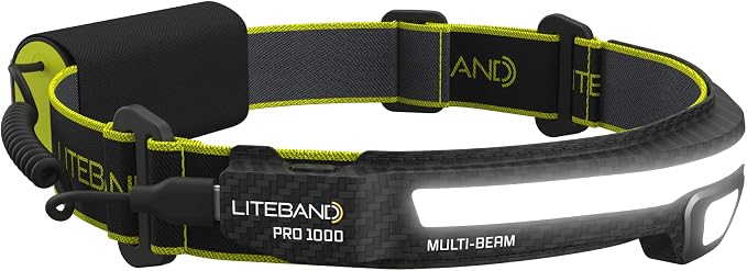 OPTIMAL VENTURES LITEBAND PRO Multi-Beam Rechargeable LED Headlamp, 1000 Lumens - Image 8