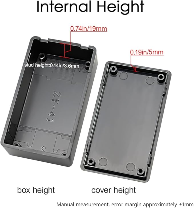LeMotech Project Box, 5 Pieces ABS Electrical Box Small Junction Box - Image 4