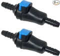 Mazama Quick Connect 2-Pack for Popular Hydration Bladders, Reservoirs. Fits by Mazama